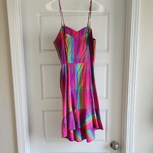 a new day Multicolor Striped Dress